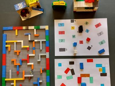 Lego dag på biblioteket