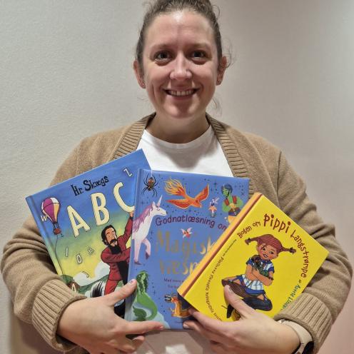 Anne elsker at læse højt